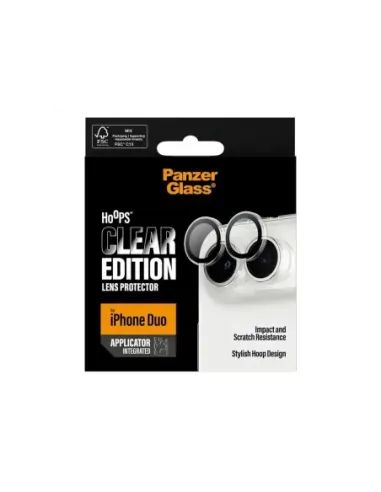 PanzerGlass Hoops Camera Prot iPhone Duo Transpare