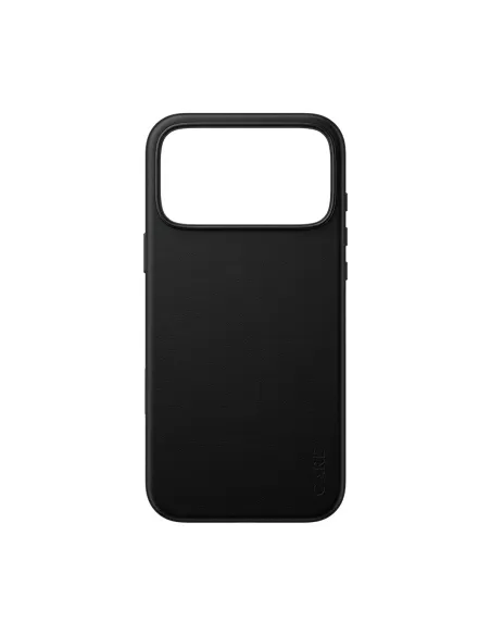 PanzerGlass CARE™ by ® Solo Vegan Leather Case Black w. MagSafe iPhone 18 Pro Max | 17 Pro Max funda para teléfono móvil Negro