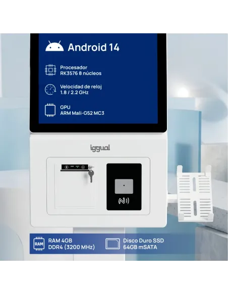 iggual Kiosco interactivo FHD ORCHID 27" Android