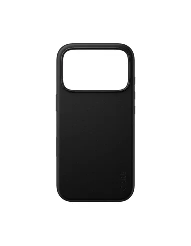 PanzerGlass CARE™ by ® Solo Vegan Leather Case Black w. MagSafe iPhone 18 Pro | 17 Pro funda para teléfono móvil Negro