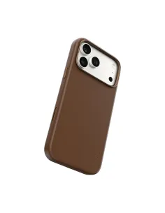 PanzerGlass CARE™ by ® Solo Vegan Leather Case Brown w. MagSafe iPhone 18 Pro Max | 17 Pro Max funda para teléfono móvil Marrón