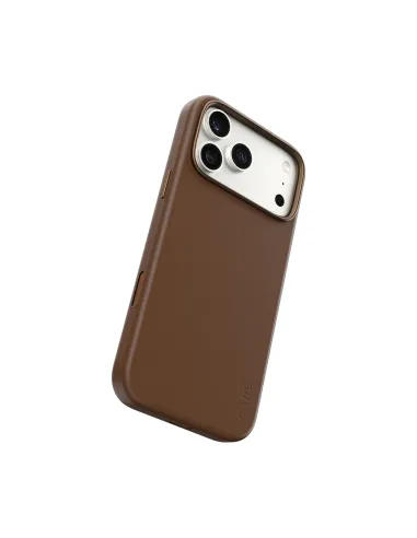 PanzerGlass CARE™ by ® Solo Vegan Leather Case Brown w. MagSafe iPhone 18 Pro Max | 17 Pro Max funda para teléfono móvil Marrón
