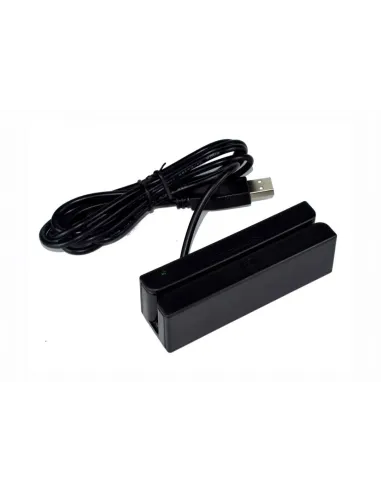 Premier BM-90 lector de tarjeta magnética USB Negro