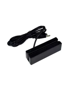 Premier BM-90 lector de tarjeta magnética USB Negro 2