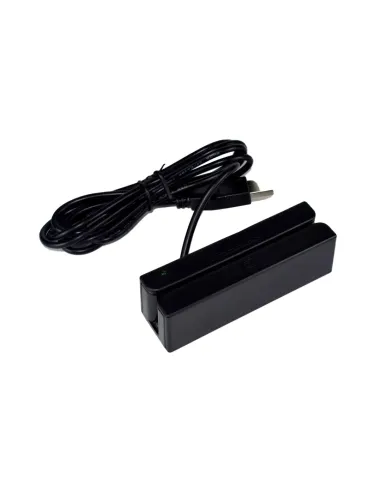 Premier BM-90 lector de tarjeta magnética USB Negro