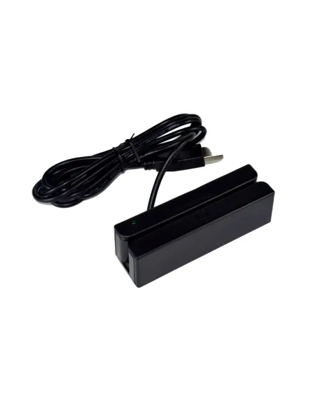 Premier BM-90 lector de tarjeta magnética USB Negro