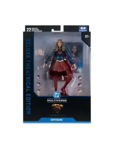 Figura mcfarlane dc multiverse supergirl deluxe theatrical edition 17cm