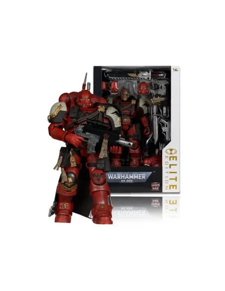Figura mcfarlane toys warhammer 40k dawn of war 4 captain cyrus elite edition 18cm