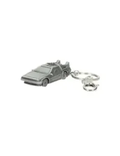 Llavero figurativo sd toys regreso al futuro delorean metalico