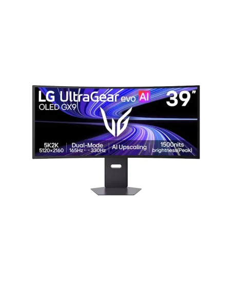 LG 39GX950B-B pantalla para PC 99,1 cm (39") 5120 x 2160 Pixeles 5K Ultra HD OLED Negro