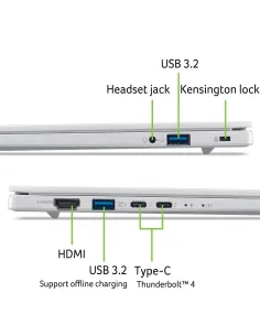 Acer Aspire Portátil 14 AI A14-I71M-50YF 2