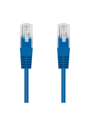 Nanocable CABLE RED LATIGUILLO RJ45 CAT.5E UTP AWG24, AZUL, 3.0 M