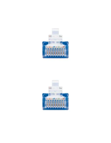 Nanocable CABLE RED LATIGUILLO RJ45 CAT.5E UTP AWG24, AZUL, 3.0 M
