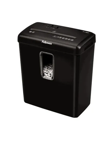 Fellowes Powershred P-30C triturador de papel Corte cruzado 22 cm Negro