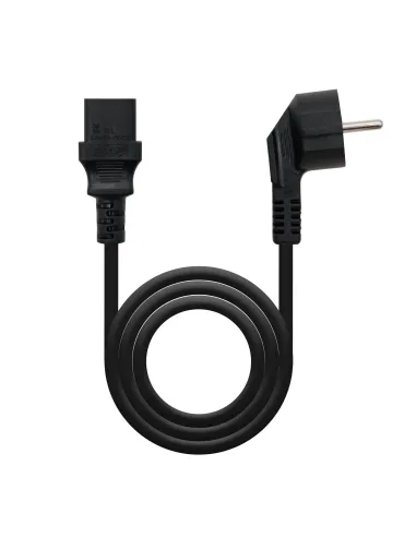 Nanocable 10.22.0110 cable de transmisión Negro 10 m C13 acoplador CEE7 7