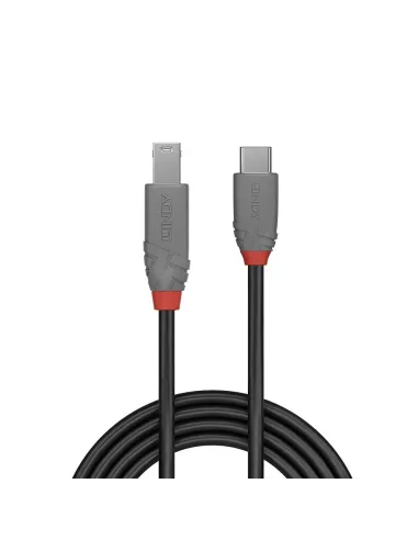Lindy 36665 cable USB USB 3.2 Gen 1 (3.1 Gen 1) 0,5 m USB C USB B Negro