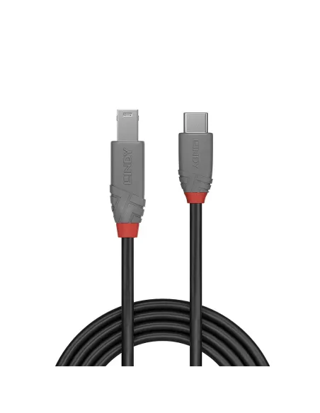 Lindy 36665 cable USB USB 3.2 Gen 1 (3.1 Gen 1) 0,5 m USB C USB B Negro
