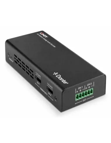 Lindy 70623 convertidor de audio Negro