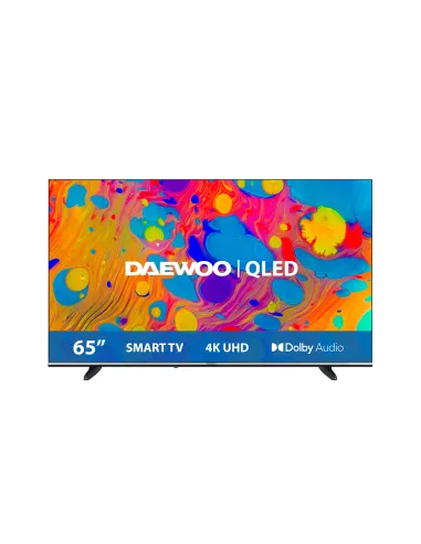 Daewoo 65DM55QV Televisor 165,1 cm (65") 4K Ultra HD Smart TV Wifi Negro