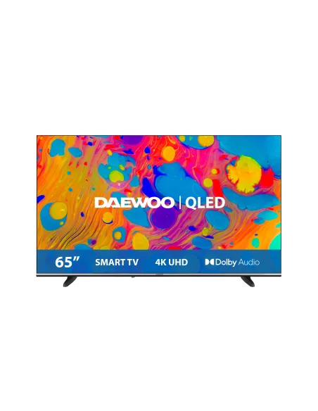 Daewoo 65DM55QV Televisor 165,1 cm (65") 4K Ultra HD Smart TV Wifi Negro