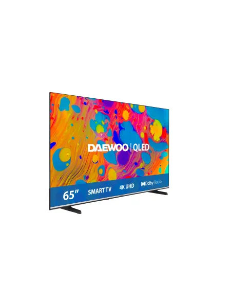 Daewoo 65DM55QV Televisor 165,1 cm (65") 4K Ultra HD Smart TV Wifi Negro