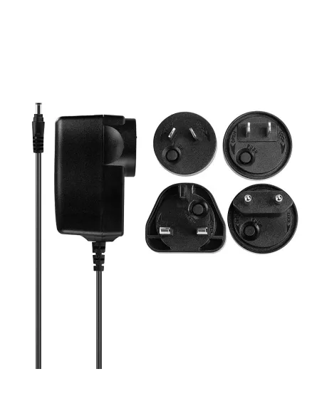 Lindy 73809 adaptador e inversor de corriente Interior 36 W Negro