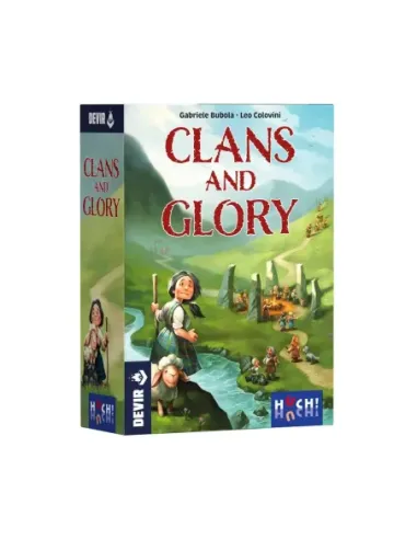 Juego de cartas clans and glory