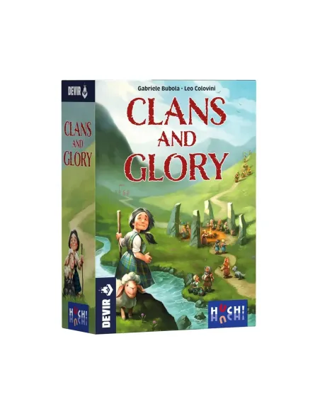 Juego de cartas clans and glory