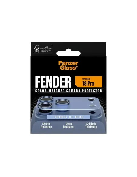 PanzerGlass Fender Camera Protect iPh 18Pro Blue