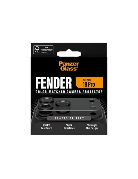 PanzerGlass Fender Camera Protect iPh 18Pro Grey