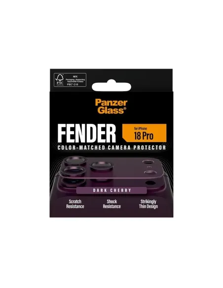 PanzerGlass Fender Camera Protec iPh 18Pro Cherry