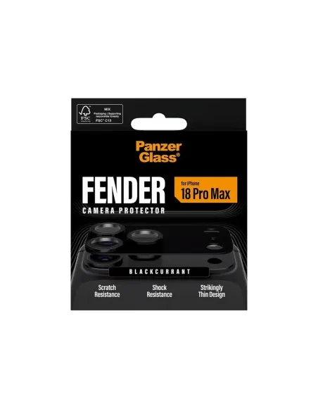 PanzerGlass Fender Camera Prot  iPh 18ProMax Black