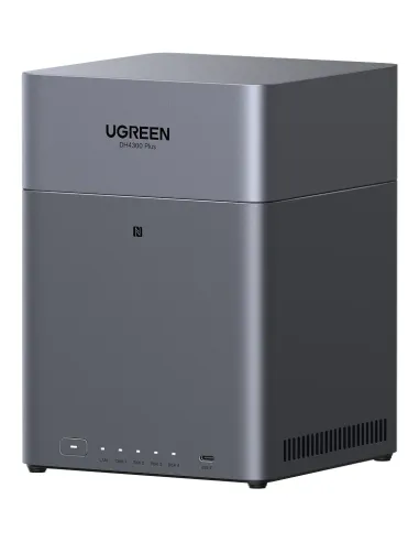 Ugreen DH4300 Plus NAS Mini Tower 8 GB LPPDDR4X UGOS Pro Gris