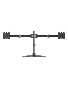 AISENS Soporte de Mesa Con Peana Eco Giratorio e Inclinable para Monitor TV 20kg (3 Pivotes, 2 Brazos) de 17"-35", Negro 2