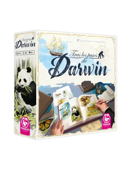 Juego de mesa tras los pasos de darwin