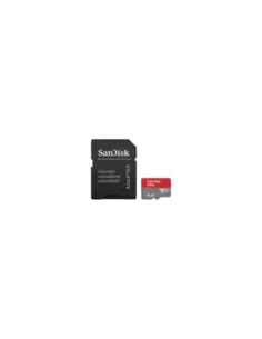 Tarjeta de Memoria SanDisk Ultra 64GB microSD XC con Adaptador/ Clase 10/ 140MBs