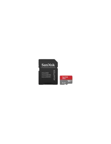 Tarjeta de Memoria SanDisk Ultra 64GB microSD XC con Adaptador/ Clase 10/ 140MBs
