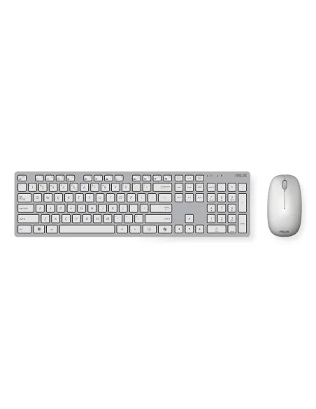 ASUS W5000 teclado Ratón incluido Oficina RF inalámbrico QWERTY Español Blanco