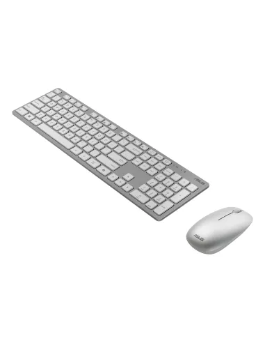 ASUS W5000 teclado Ratón incluido Oficina RF inalámbrico QWERTY Español Blanco