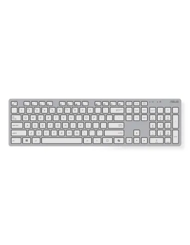 ASUS W5000 teclado Ratón incluido Oficina RF inalámbrico QWERTY Español Blanco