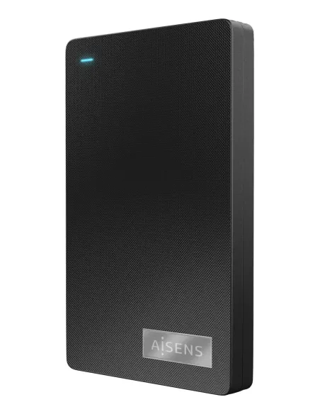 AISENS Caja Externa 2,5″ 9.5mm SATA a USB-C USB3.1 Gen1, Negra