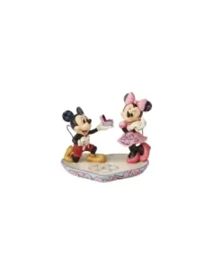 Figura enesco disney tradiciones mickey & minnie pedida de mano