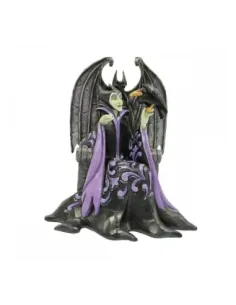 Figura enesco disney malefica en trono