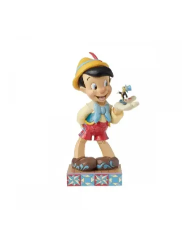 Figura enesco disney pinocchio & pepito grillo