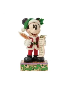 Figura enesco disney papá noel mickey