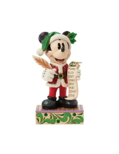 Figura enesco disney papá noel mickey