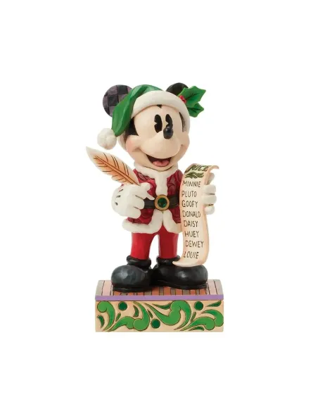 Figura enesco disney papá noel mickey