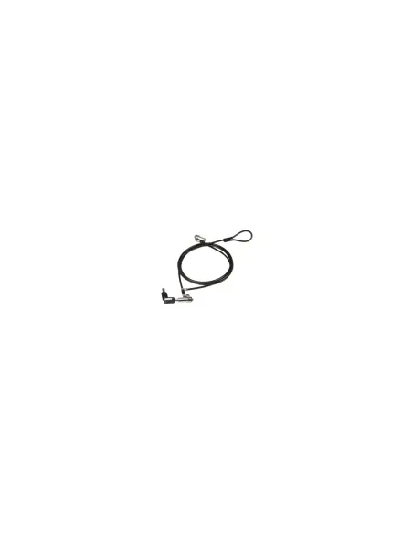 Cable de seguridad conceptronic custodio02bnmt doble cabezal con llave compatible con llave maestra