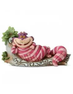 Figura enesco disney alicia en el pais de las maravillas cheshire tumbado