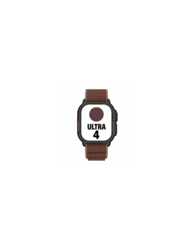 Apple Watch Ultra 4/ GPS/ 49mm/ Caja de Titanio Negro/ Correa Loop Alpine Burdeos M